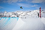 Etape de coupe d'Europe de Snowboard Freestyle (Photo par Damiano Benedetto)