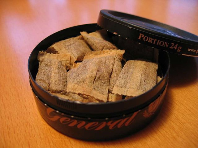 Snus, a tobacco product marketed by Swedish Match