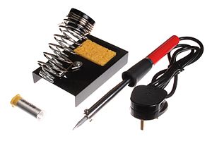 Soldering iron and accessories