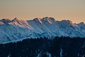 * Nomination Sunrise in the Karwendel-mountains --Haneburger 10:13, 29 January 2013 (UTC) * Decline  Oppose sorry, this one is underexposed, and apparently there's also sth. wrong with the WB. --A.Savin 10:27, 29 January 2013 (UTC)