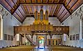 Bilck vom Altar zum Haupteingang mit Orgel