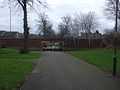 Robin Hood Chase looking down to Abbotsford Drive underpass.