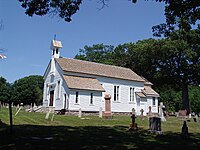 Built in 1836, St. James on-the-Lines is an historic Anglican garrison church in Penetanguishene.