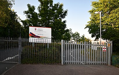 How to get to St Peter's Church Of England Aided School with public transport- About the place