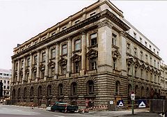 Ehemaliger Sitz der Staatsbank der DDR in der Französischen Straße in Berlin-Mitte