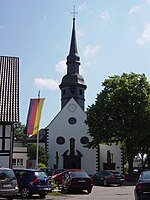 De St.-Annakerk te Stahle (in 1962 herbouwd)