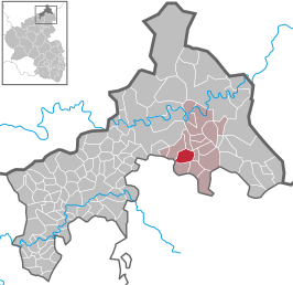 Kaart van Steinebach/ Sieg