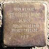 Stolperstein Barbarossastr 53 (Schön) Siegfried Lohde.jpg