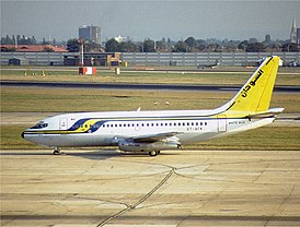 Boeing 737-200, принадлежащий Sudan Airways (1989)