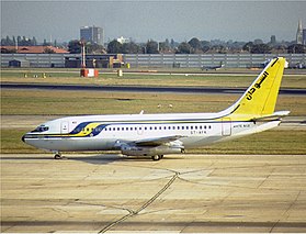 طائرة الخطوط الجوية السودانية طراز بوينغ 737–200 (1989)