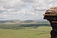 Blick auf die umliegende Steppe