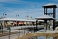 View of the TEXRail station from a grade crossing