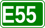 Vorschaubild für Europastraße 55