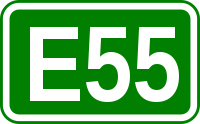 eŭropa ŝoseo 55