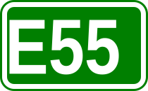 Senyalització de l'E55