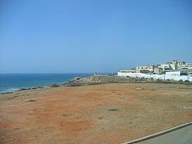 A falésia de Sidi Al Abed, em Harhoura