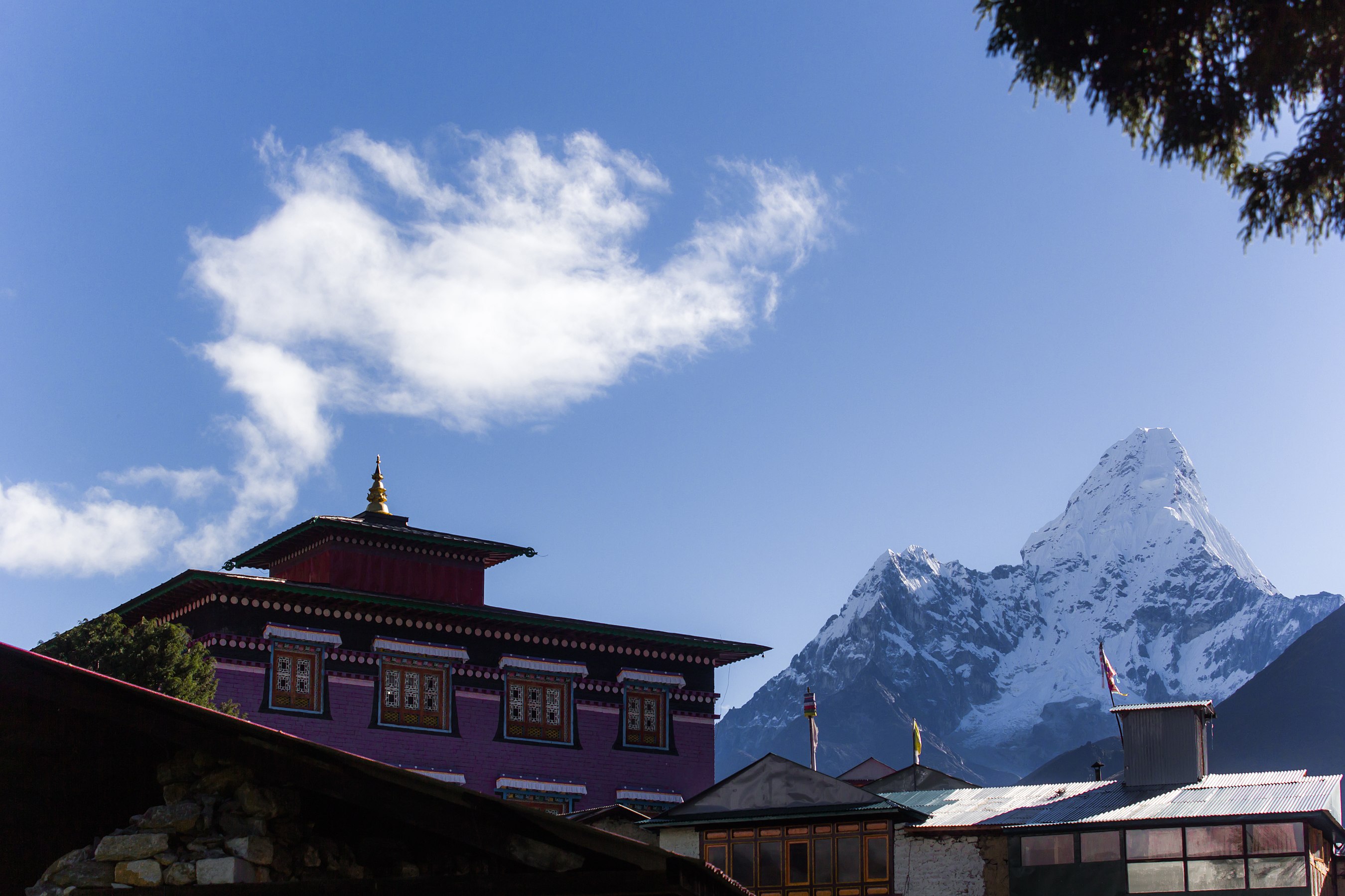 Tengboche Monastery,also known as Dawa Choling Gompa, in the Tengboche village in Khumjung in the Khumbu region of eastern Nepal by AngeshRathi