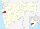 Thane in Maharashtra (India).svg