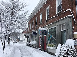 Yarmouth's Upper Village in 2017 The Corner, Yarmouth, Maine.jpg