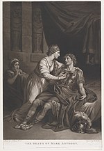 Thumbnail for File:The Death of Mark Antony (Shakespeare, Antony and Cleopatra, Act 4, Scene 15) MET DP859438.jpg