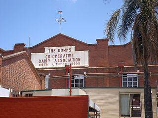 <span class="mw-page-title-main">The Downs Co-operative Dairy Association Limited Factory</span> Historic site in Queensland, Australia