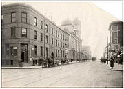 The Leader Building, circa 1910.