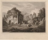 Kecil Kuttra dengan tertutup Masjid, Dhaka (1817).jpg