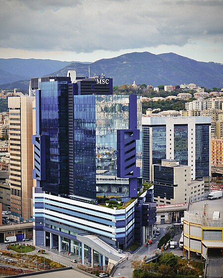 Torre MSC, Genova