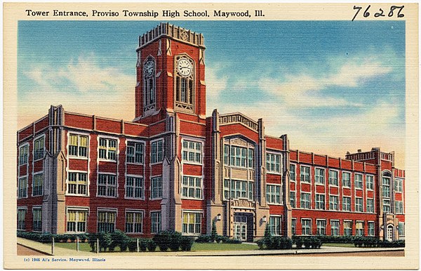 Postcard of tower entrance, early 20th century