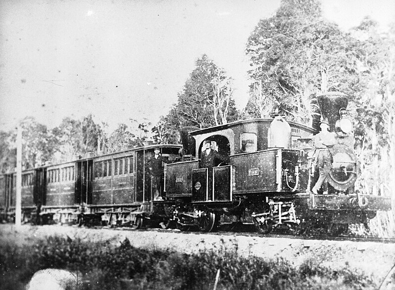 File:Train on Helensville to Riverhead railway (1876).jpg