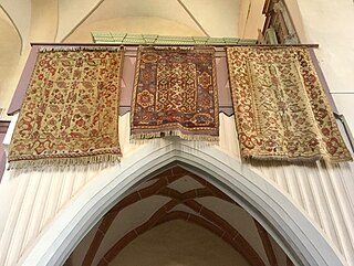 Transylvanian rugs Islamic rugs used as decoration of Transylvanian Protestant churches