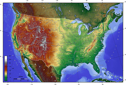 Geografía de Estados Unidos - Wikipedia, la enciclopedia libre