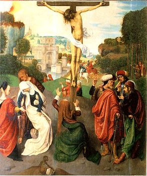 Uffizi Crucifixion - Maître de la Vierge inter Virgines.jpg