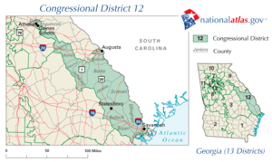 United States House of Representatives, Georgia District 12 map.png