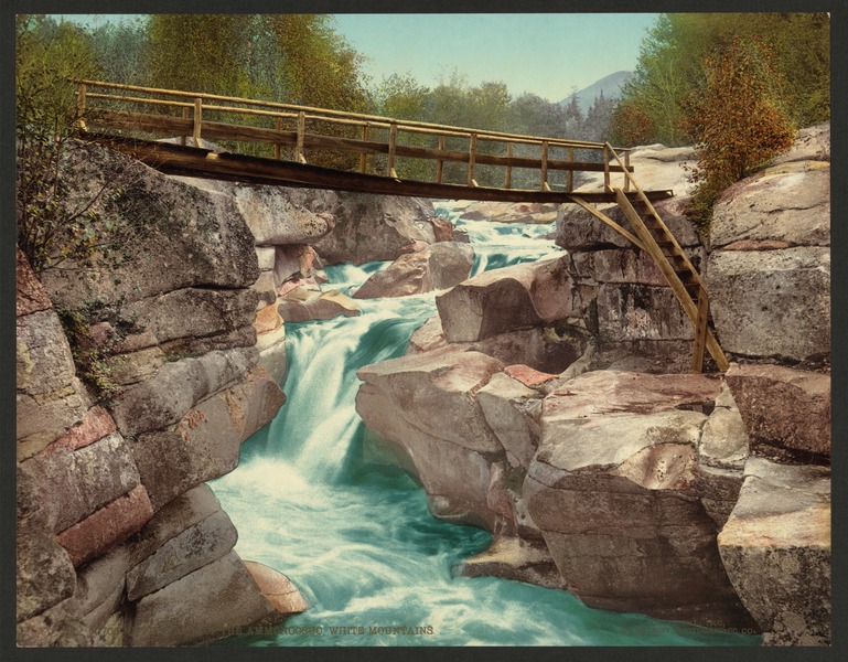 File:Upper Falls of the Ammonoosuc, White Mountains-LCCN2008679516.tif