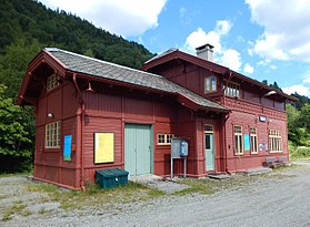 Imagen ilustrativa del tramo de la estación de Urdland