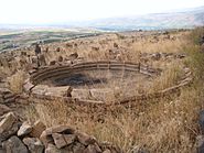 Archaeological work being done to understand the architecture of the fallen church.