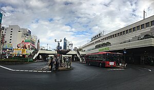 Utsunomiya Station voorzijde - 3 nov 2020 diverse.jpeg