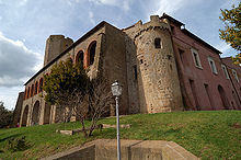 La Rocca Farnese, vista dai giardini