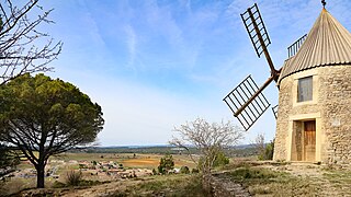 Le moulin.