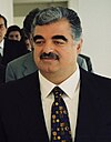 Visit of Rafik Hariri, Libanese Prime Minister, to the EC P0009170125H (cropped).jpg