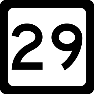 <span class="mw-page-title-main">West Virginia Route 29</span> State highway in West Virginia, United States