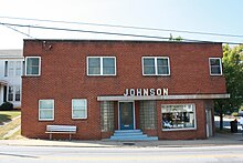 Walter Johnson Medical Office Walter Johnson Medical Office, Fifth Street Historic District, Lynchburg, Virginia, United States, 2011.JPG