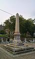 A monument to the fallen soldiers of World War II