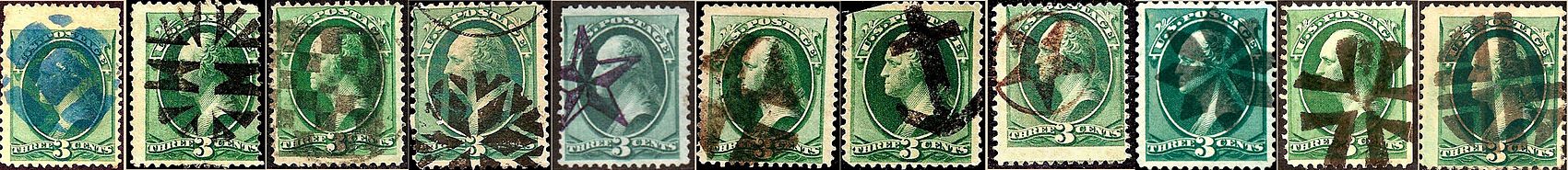 Assorted Fancy Cancels, 1870s Washington 1870 Cancels.jpg