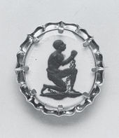 Anti-Slavery Medallion by Josiah Wedgwood Wedgwood - Anti-Slavery Medallion - Walters 482597.jpg