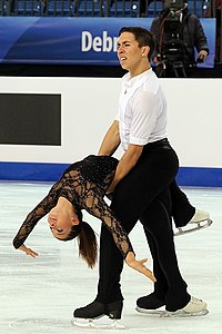 Weinberg/Fernandez at 2016 Junior Worlds Weinberg, Fernandez - 2016 Junior Worlds - 2.jpg