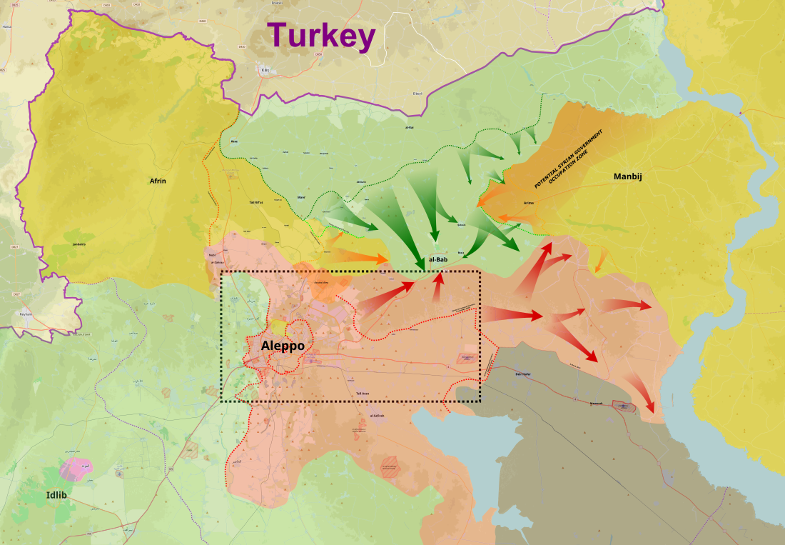 File:Western al-Bab offensive (2016) (within Northern Syria).svg