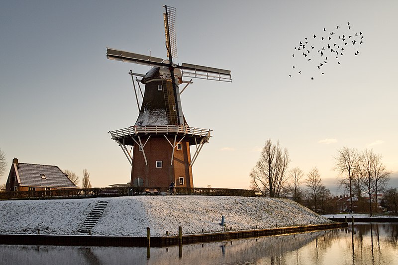 File:Windmill Zeldenrust in Dokkum.jpg