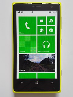 Windows Phone 8 Second generation of Microsofts Windows Phone mobile operating system